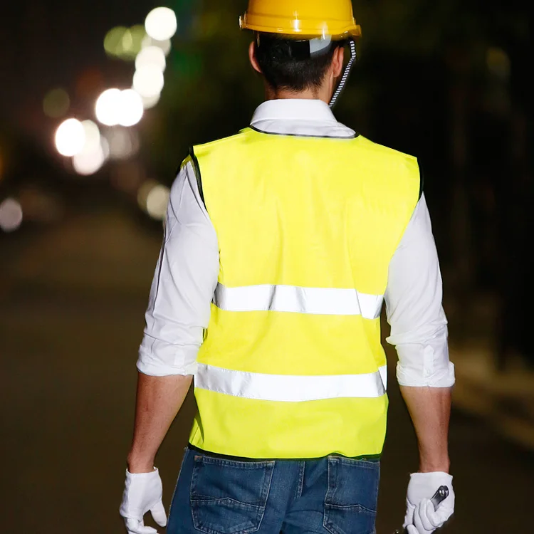 Class 2 Security Vest with Customized Design Reflective Vest EN 20471 Certified Safety Vest