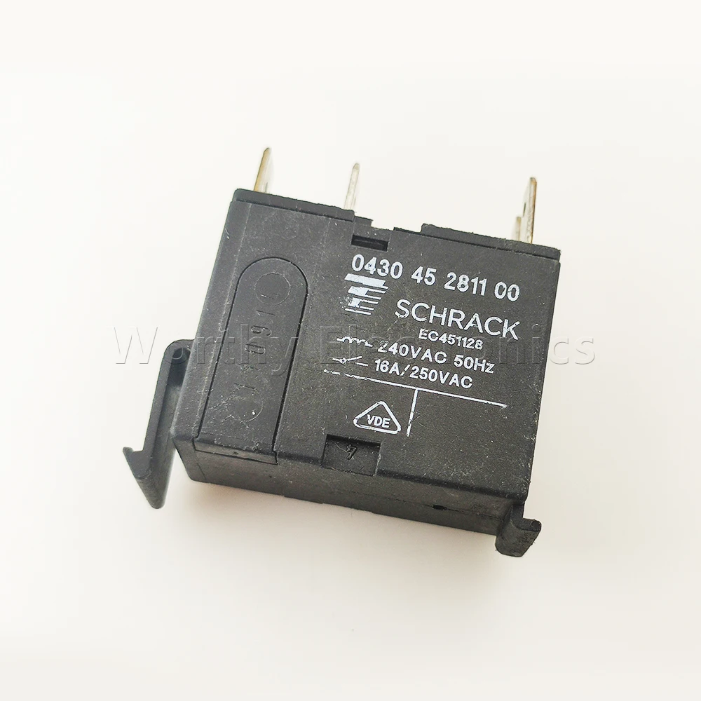Поддержка предложения по стандарту BOM 16 А 4-контактное реле 0430 45 2811 00 EC451128 043045281100
