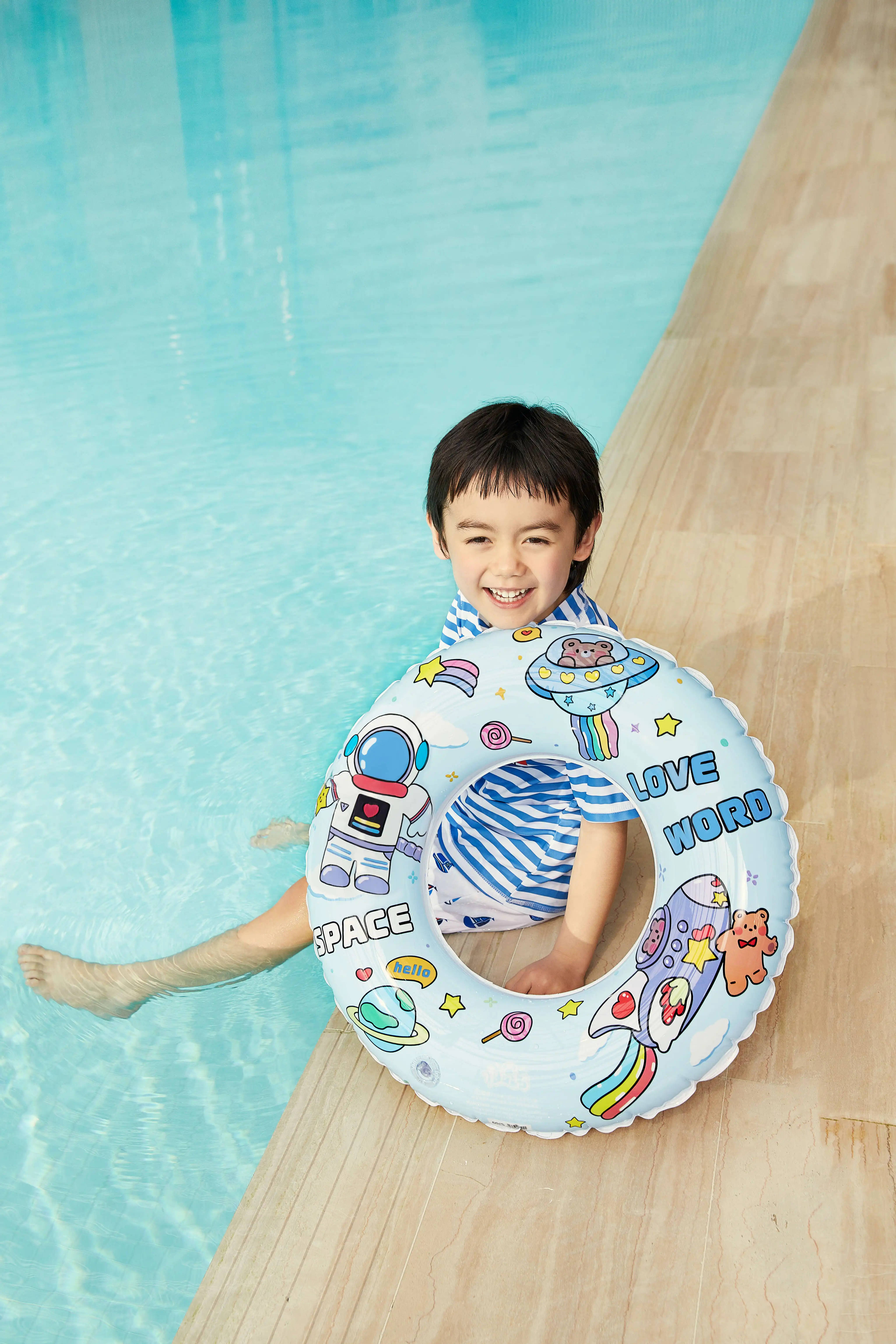 Hot Selling Summer Fun Beach Party Water Sports Children Tube Adult Kids PVC Swimming Ring