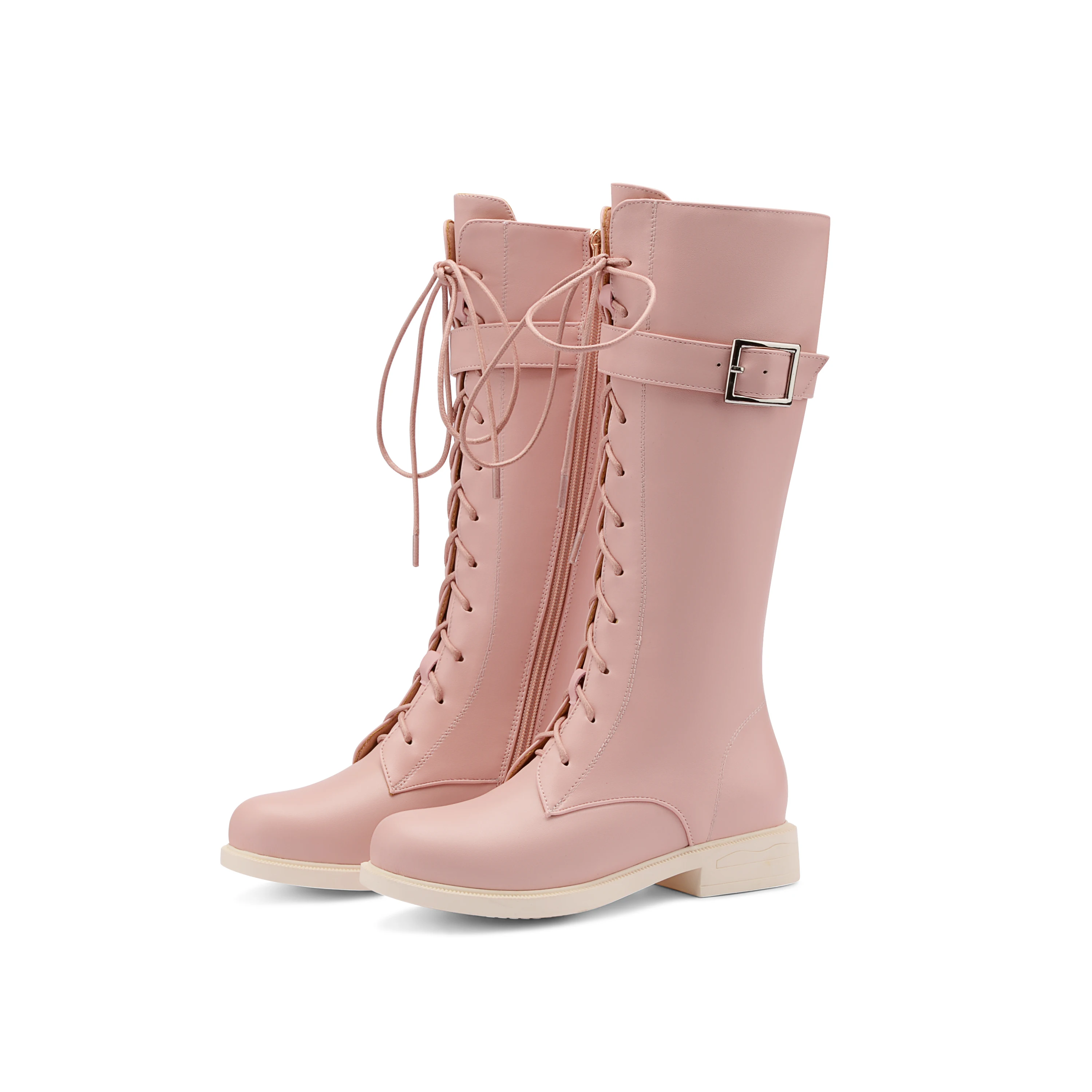 Длинные сапоги для девочек, новинка 2021, детские сапоги для маленьких девочек, средних и больших детей, высокие сапоги