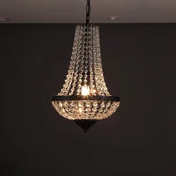 Ceil116  Luxury Outdoor table top crystal light chandelier centerpieces for weddings decoration