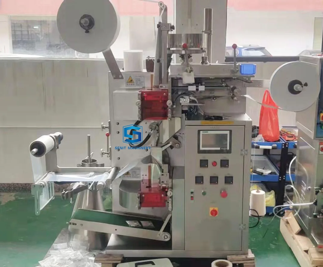 Full Automatic Filter Paper Tea Bag Packaging Machine Sealing Machines Powder Filling and Sealing Machine 3 Side Sealing 550