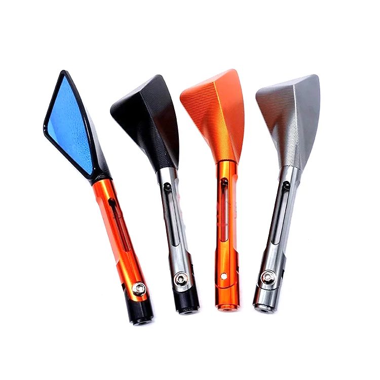 GDMotor -Motorcycle Refit Part CNC Rearview Mirror Triangle Motorbike Rear Mirror