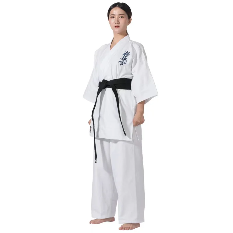 OEM Service Adult 100% Cotton Twilled Kyokushin Karate gi uniform 12oz