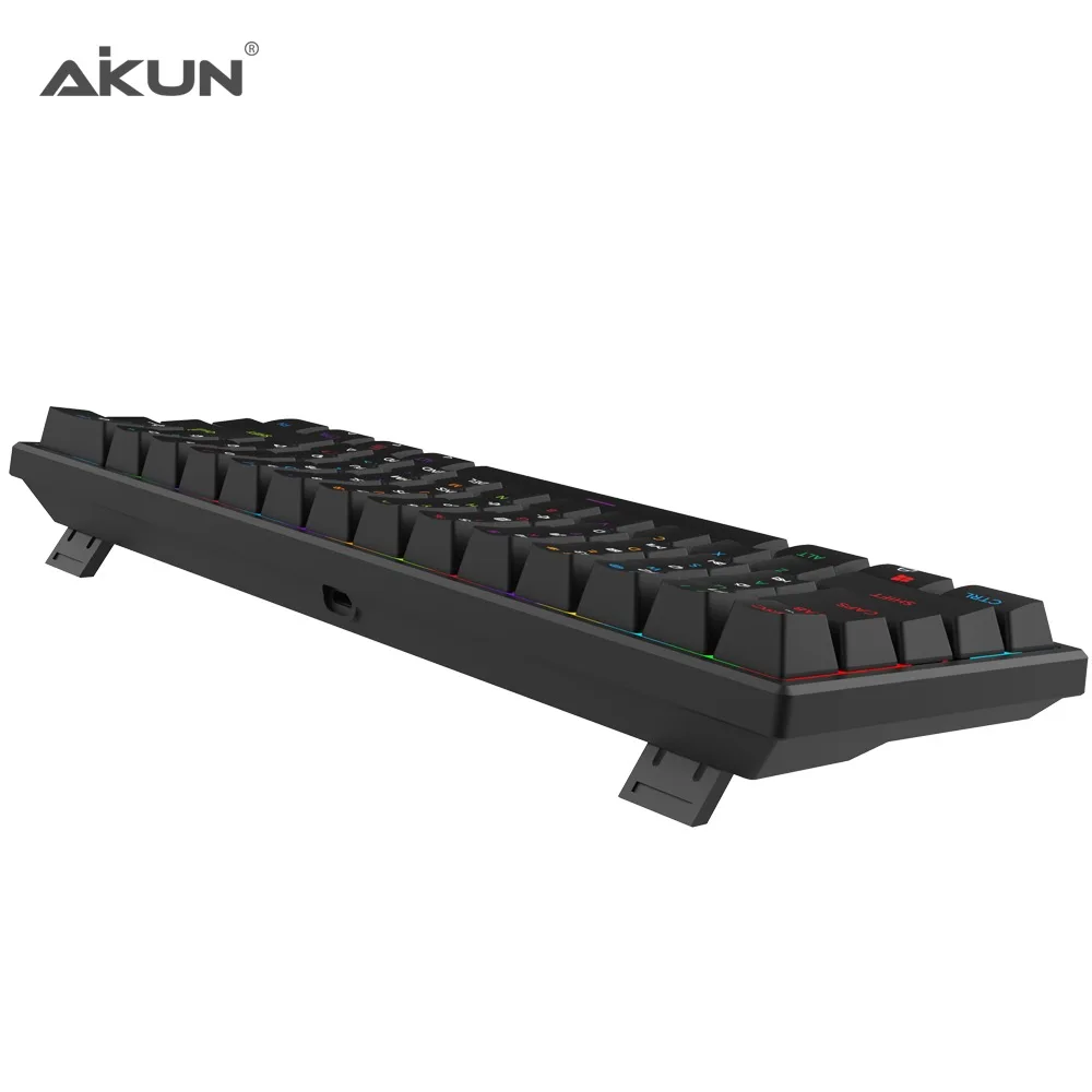 RGB  Factor Gaming Keyboard Mechanical  Professional Mechanical Gaming Keyboard Backlight  MX BLUE Switches ABS + Iron Structure