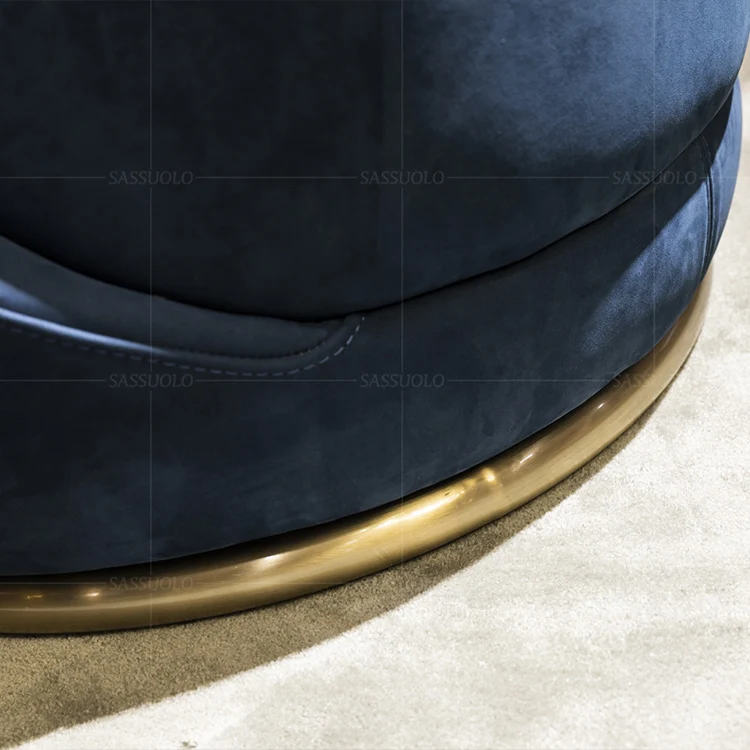 Sassuolo compact high back designer chair coffee negotiation chair leisure single chair corner sofa