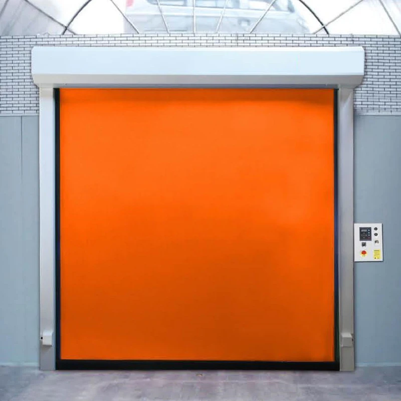 Industrial Electrical Resistance Food Process Automatic Sliding Door High Quality Roller Shutter Motor Plastic PVC Curtain