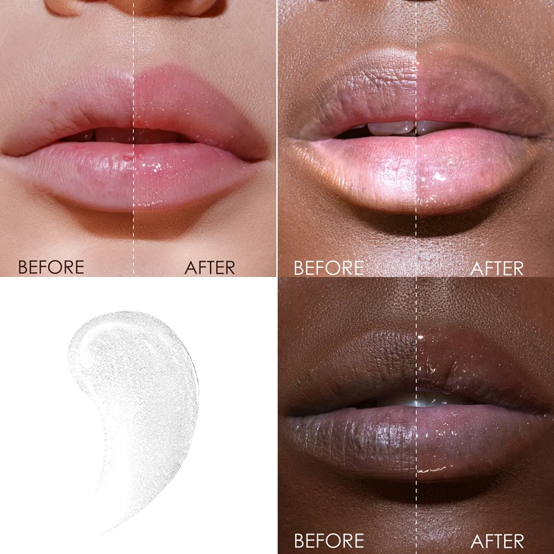 Wholesale Plumper Lip Gloss Mini Lips Gloss Transparent Lip Gloss