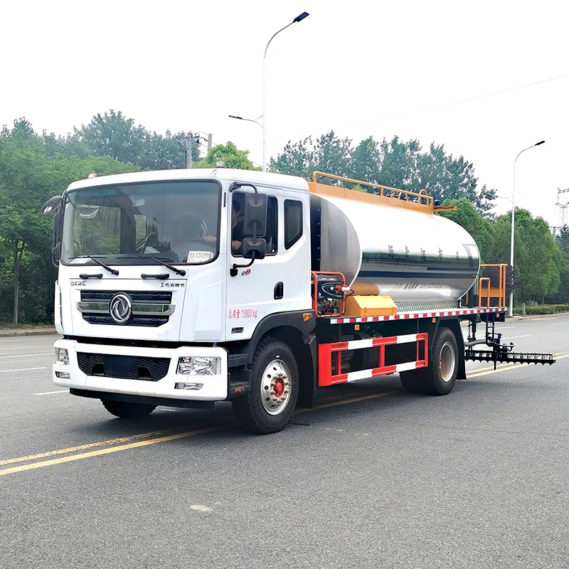Dongfeng 4x2 Asphalt Distributor Truck 10CBM Hot Oil Sprayer Truck Road Paving Machinery Bitumen Truck