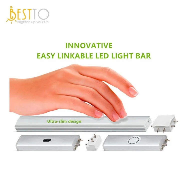 Легкое соединение быстрое подключение 12 Вольт светодиодный светильник для шкафа освещения