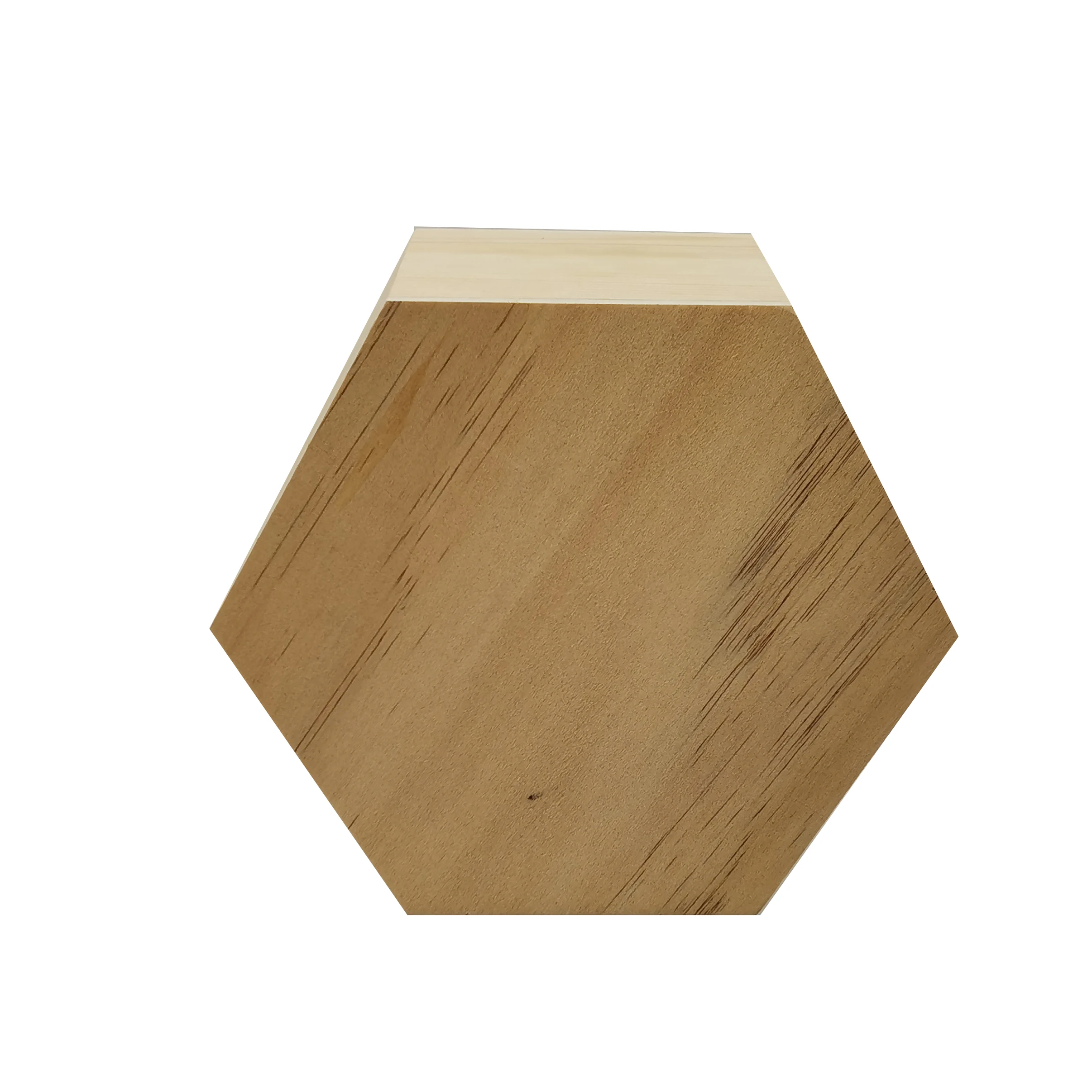 Handcrafted Octagon Box Wood Crafts Decoration Organizer Storage Box Wood Stationery Storage Box
