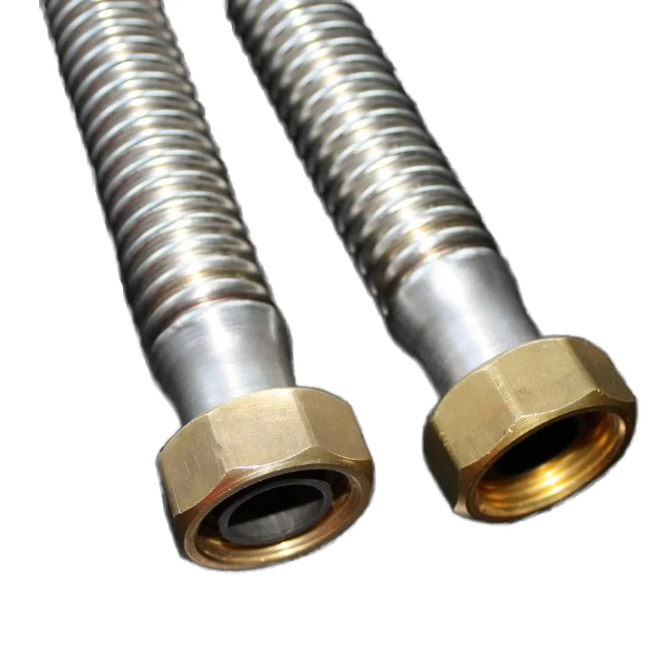 BS 746 Egypt 3/4 Corrugated Stainless Steel Hose Natural Gas Flex Pipe for Gas Meter Contion SUS304 Supply Plumbing Hoses