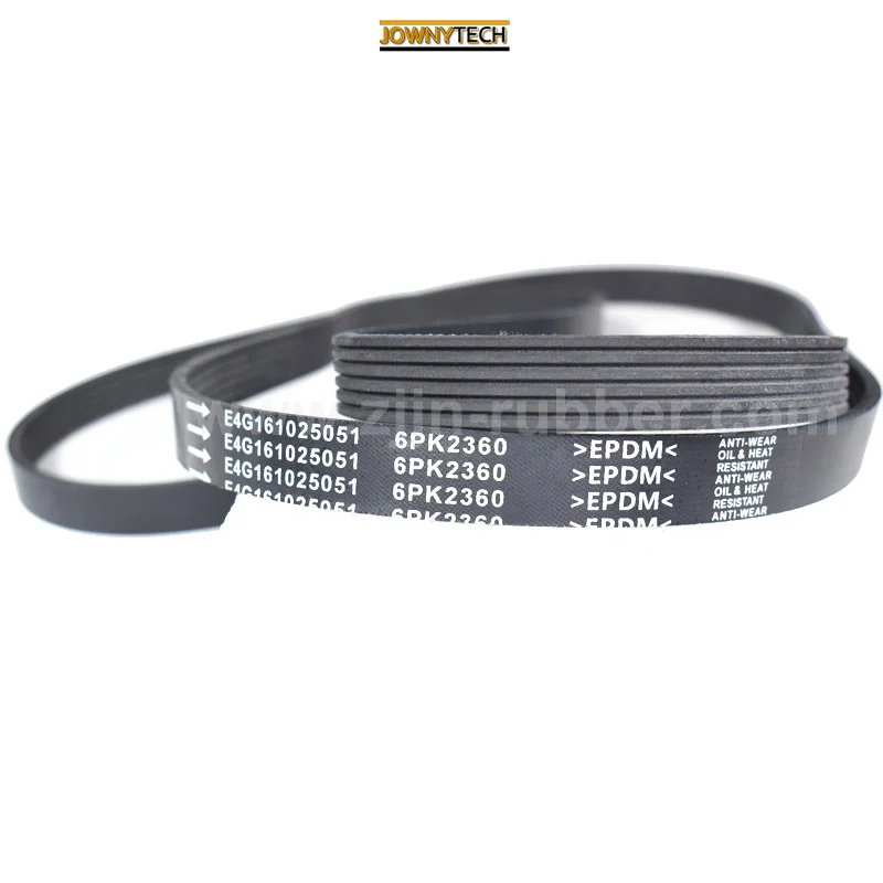 air condition belt for Volkswagen JETTA  04E145933A EPDM poly v rib belt 6PK1000 alternator v belt