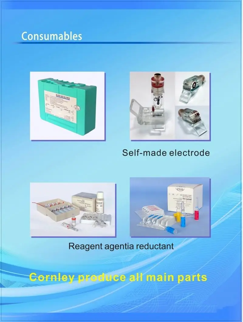 Анализатор электролита сыворотки крови в Китае с электролитическим анализатором электродов