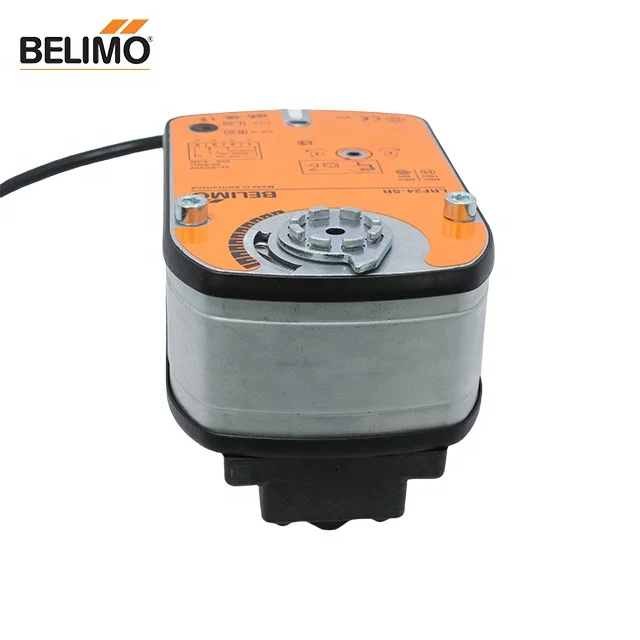 BELIMO LRF24-SR Rotary actuator fail-safe NC 4 Nm AC/DC 24 V Open/close 75 s IP54 in stock swiss original override switch