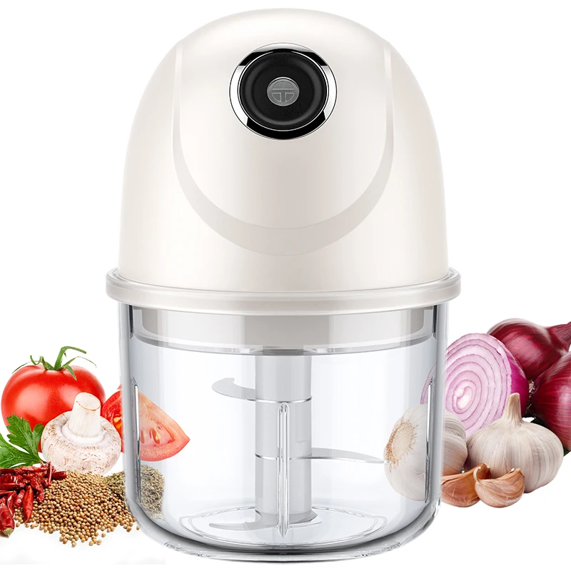 45W Electric USB 100ML 200ML Mini Meat Grinder Fruit Vegetable Chopper Electric Onion Garlic Chopper