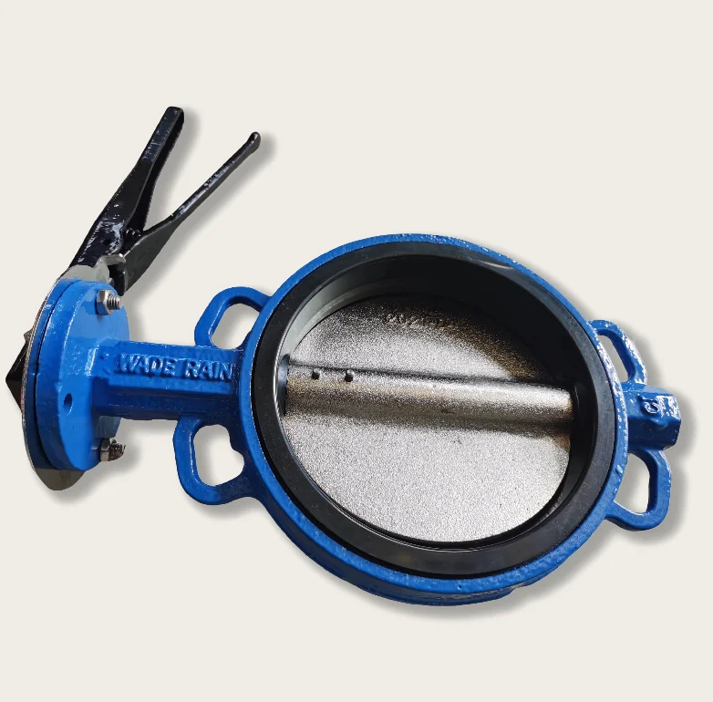 DN200 Eccnomic Model Ductile Iron Ggg50 Wafer Type Butterfly Valve Connection to Pn10/Pn16/Cl125/Cl150/JIS 10K