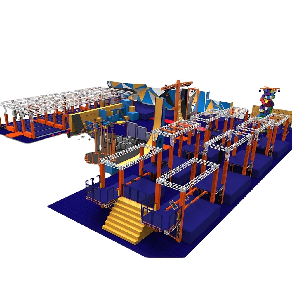 OK игровая площадка america ninja warrior course для взрослых