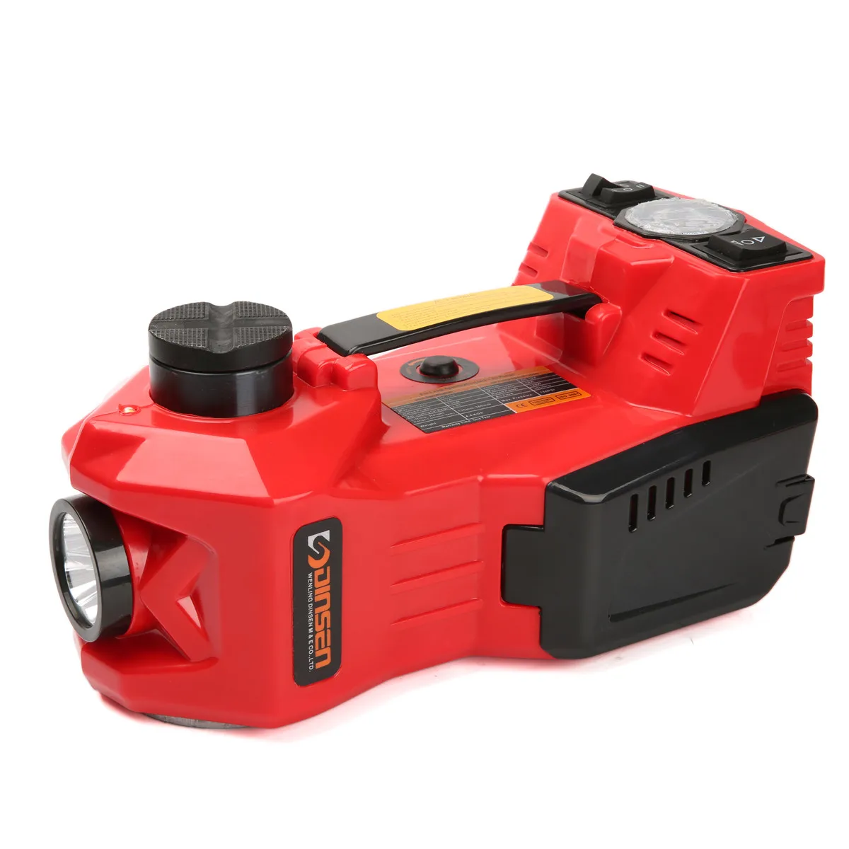 Convenient emergency car tool 5 tons electric hydraulic jack tool kit