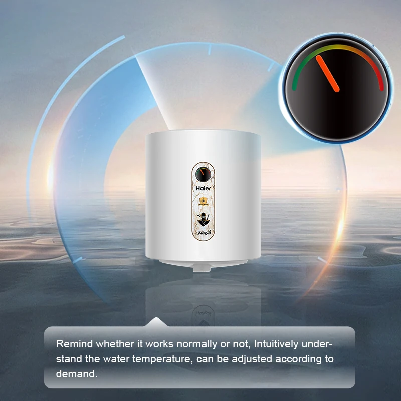 Haier китайский завод настенный мгновенный Электрический нагреватель горячей воды с эмалевым баком