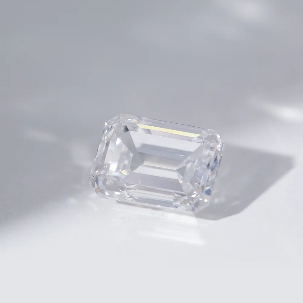 5 Carat Cvd Synthetic Diamond Manufacturing Loose Lab Grown Diamonds Emerald Cut