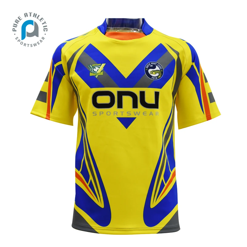 PURE  Polynesian Breathable Latest Best Training Men Sublimated Wholesale Custom Rugby Jersey Wear For Team Club