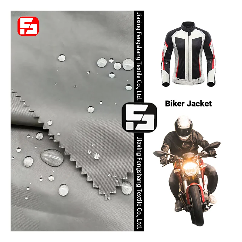 Factory customization 100% nylon 2/2 twill oxford fabric coat fabric for biker jacket