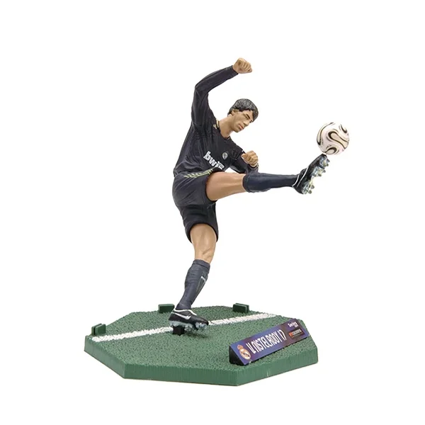 OEM collective action figure soccer player toys football player plastic figure custom toy maker