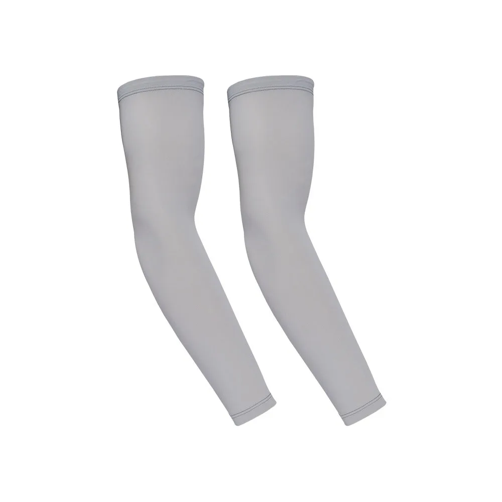 Outdoor Sport Cycling Ice Sleeves Summer Ice Solid Color Compression  Arm Sleeves