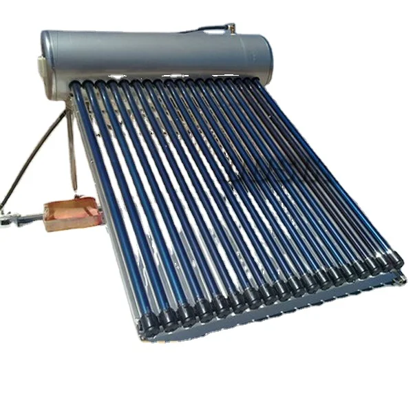 Integrated Pressurized Heat Pipes Solar Water Heater
