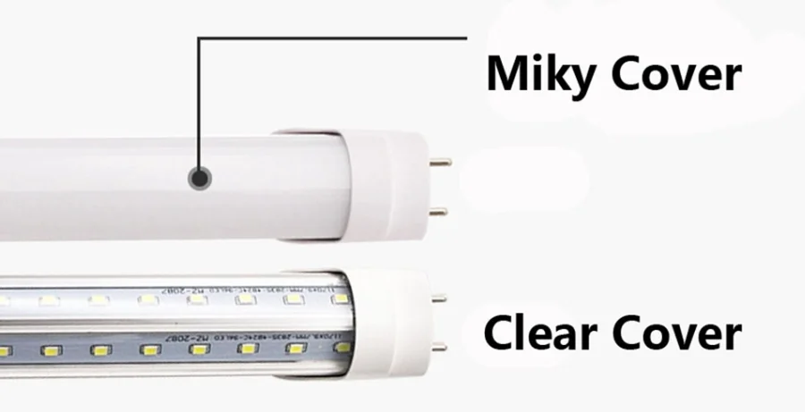 Commercial lighting workshop/office fluorescent led lamp wholesale energy saving 2ft 1.2m T5 T8 integrated led tube light