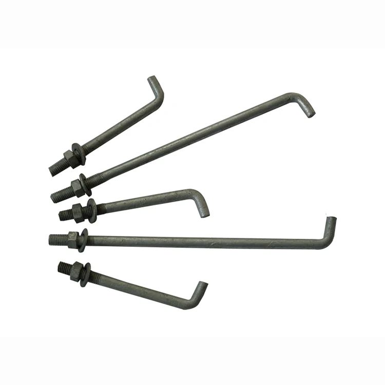 
Factory OEM Wholesale High-Strength M42 Right Angle Anchor Bolts 