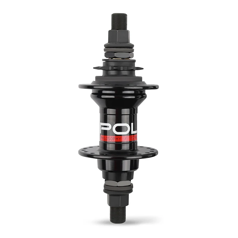 POLSO BH016 bmx hub Alloy bmx rear hub 9T cog 14mm axle sealed bearings