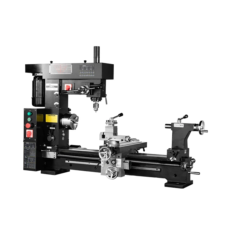 CT800 combo lathe machine for hobby user 3 in 1 multipurpose metal combo lathe