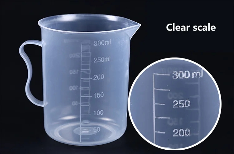 Wholesale China Factory Plastic Measuring Cup With Scale Medicine Cup Laboratory Tool 200ml