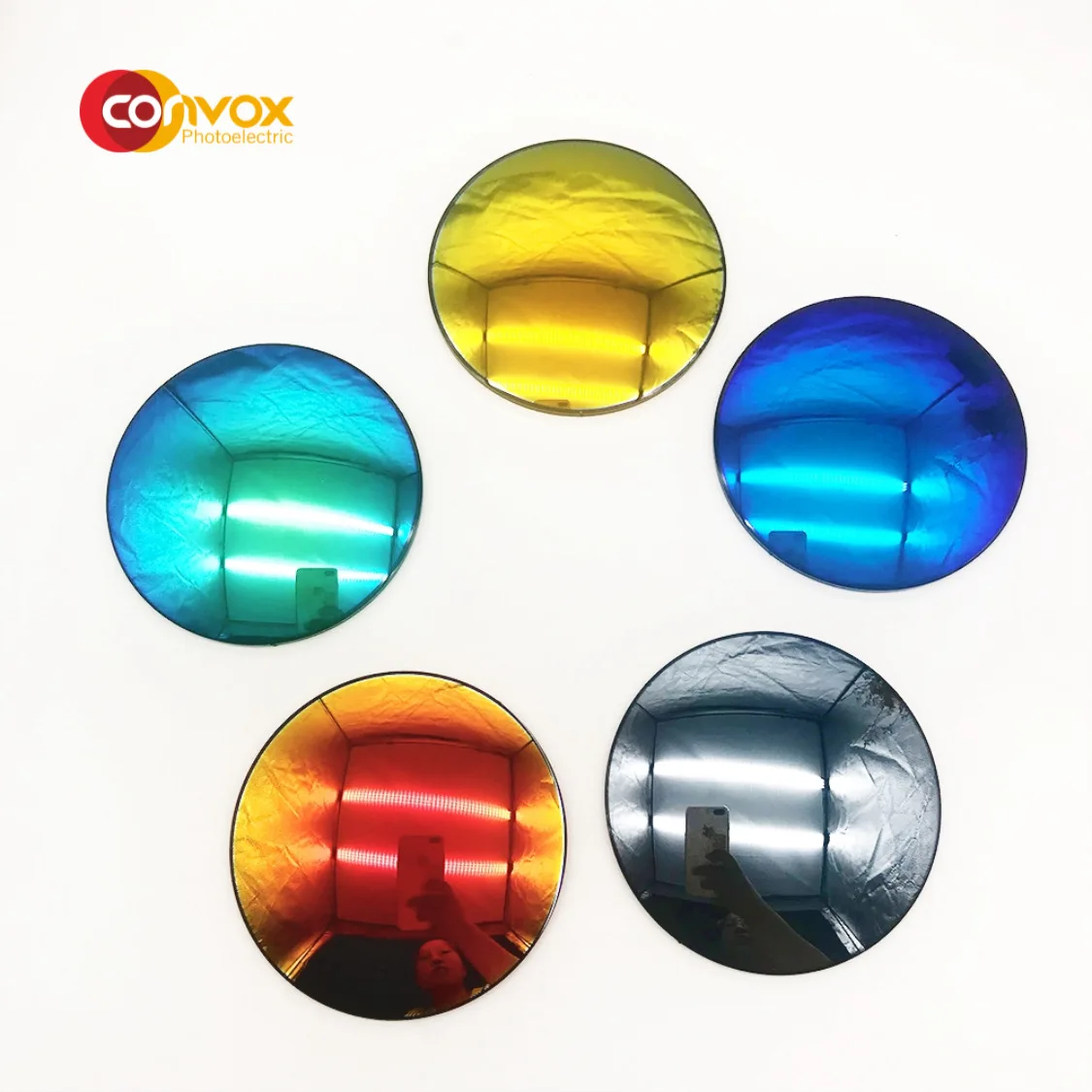 CONVOX fashion sunglasses cr39 polarized mirror coating optical lens