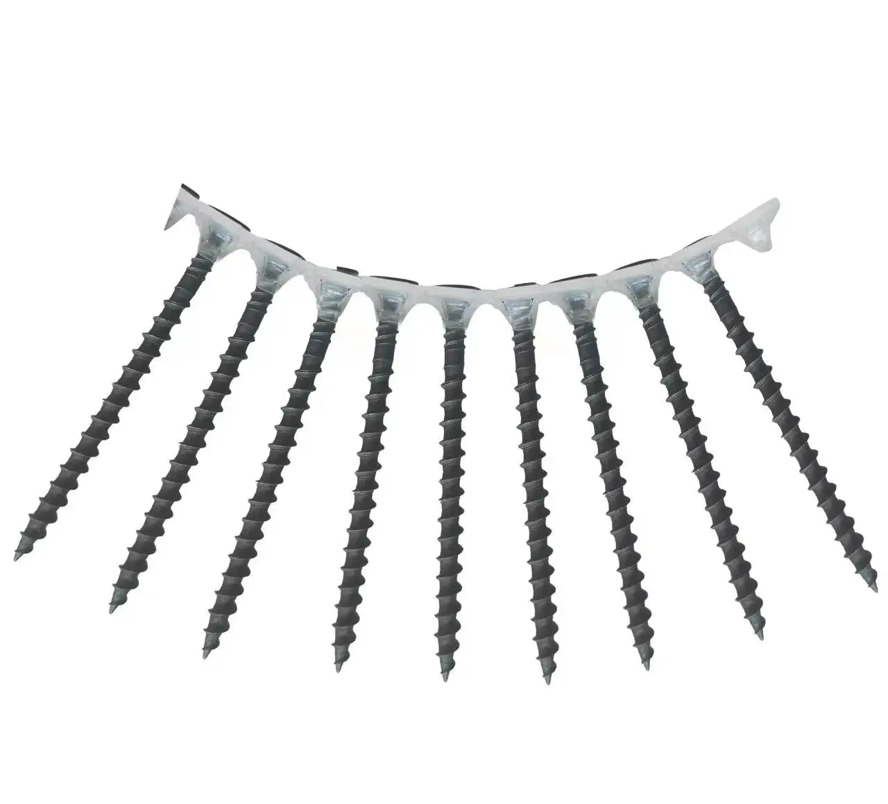 Promotion black phosphated plastic strip self tapping collated drywall screws