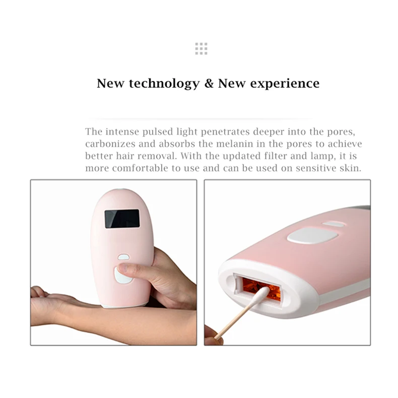 
2021 Hot sale Laser Electric Face Lazer Permanently Small Hair Removal Device 