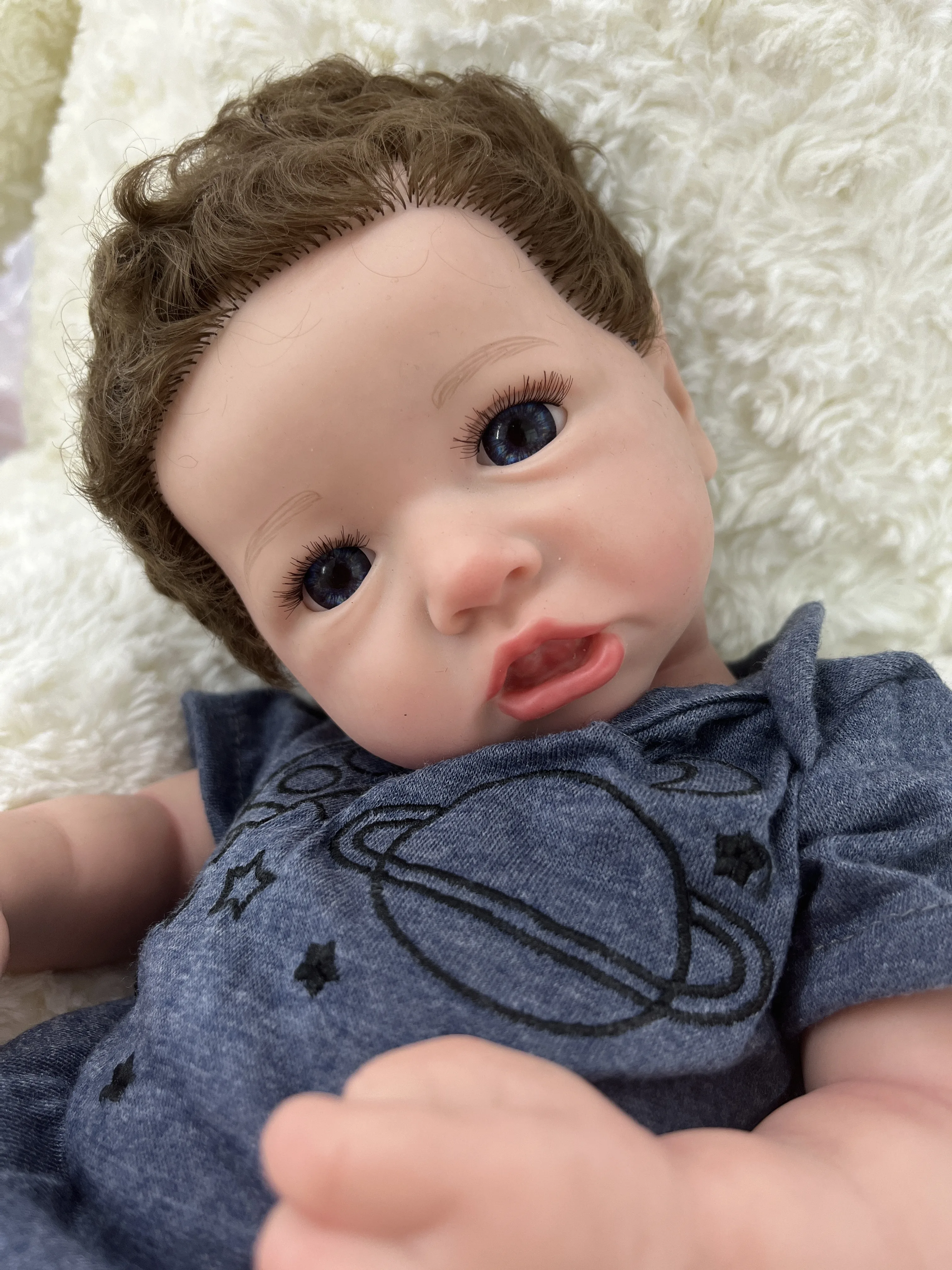 Direct factory High Quality Handmade Art Doll 16 Inch Fashion Silicone Platino Reborn baby dolls for girls