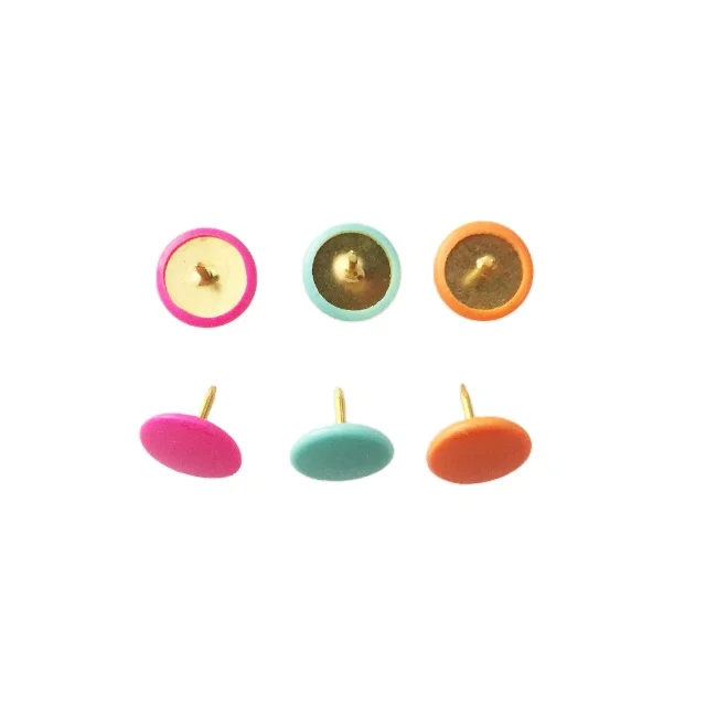 PVC coated colored Vinyl Thumb Tacks