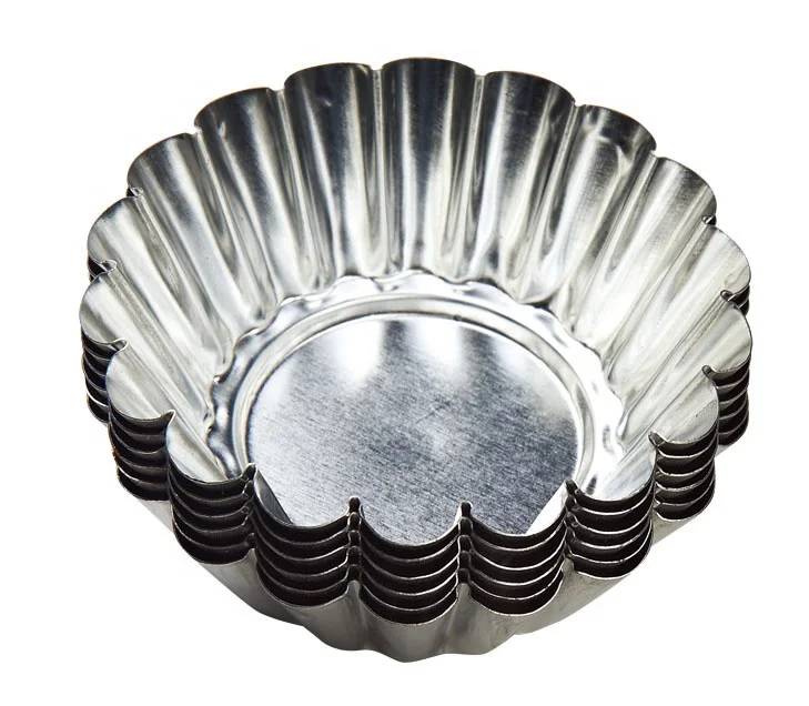 
Лидер продаж, многоразовые металлические жестяные мини-формы для выпечки яиц, инструменты для выпечки кексов 