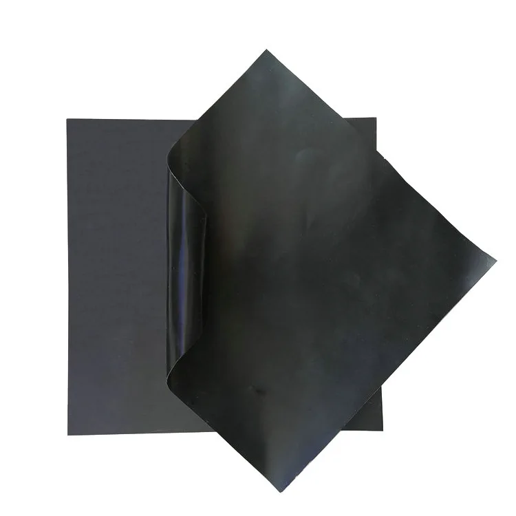 New material anti-seepage geotextile membrane anti-seepage and fish pond aquaculture black film 0.5mm polyethylene film