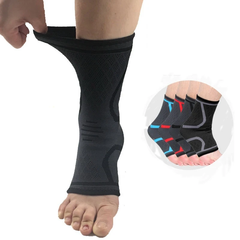 Фиксатор лодыжки спортивный нейлоновый латексный фиксатор для ног