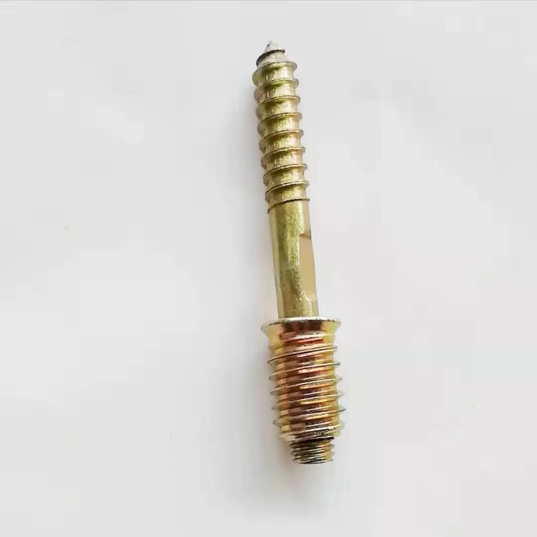 
M6 M8 M10 Double End Screws Hanger Bolts Double Threaded Self Tapping Wood Screw 