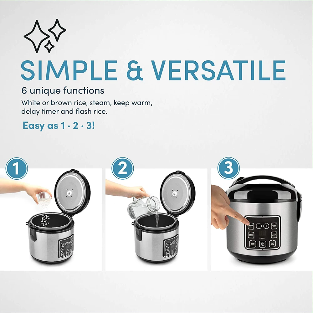 smart rice multi cooker pot electric pressure cooker