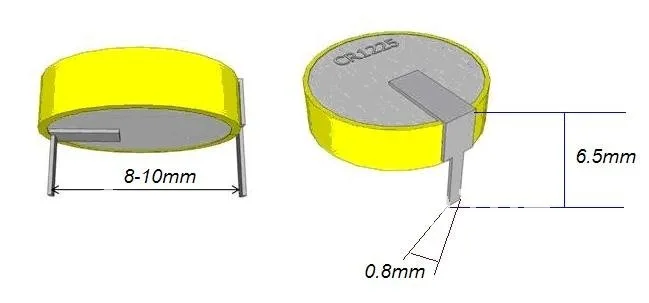 Eunicell CR1225 battery CR 1225 3V lithium button cell battery