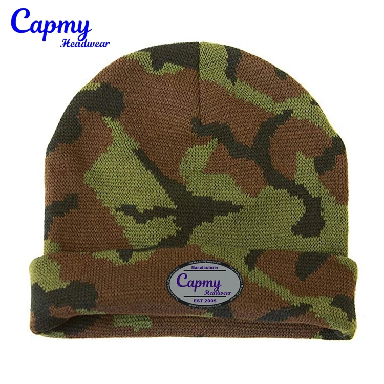 Custom popular manufacturer 100% wool high quality winter warm knit beanie hat