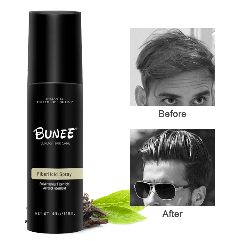 
BUNEE Hair Fiberhold Spray Private Label Freeze Hold Fiber Holding Spray 
