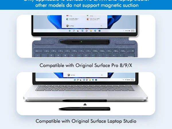 MPP 2.0 Palm rejection stylus Pen for Microsoft Surface with 4096 Pressure for Surface Pro 9/X/8/7/6/5 Go Book laptop