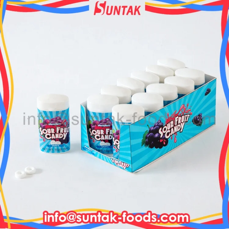 SUGAR FREE SWEETS WITH FRUITY FLAVOR CANDY